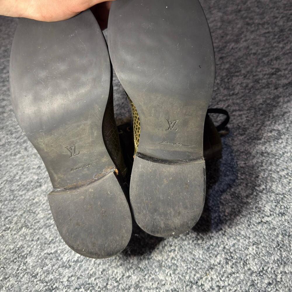 Louis vuitton archive olive croc - Picture 4 of 8